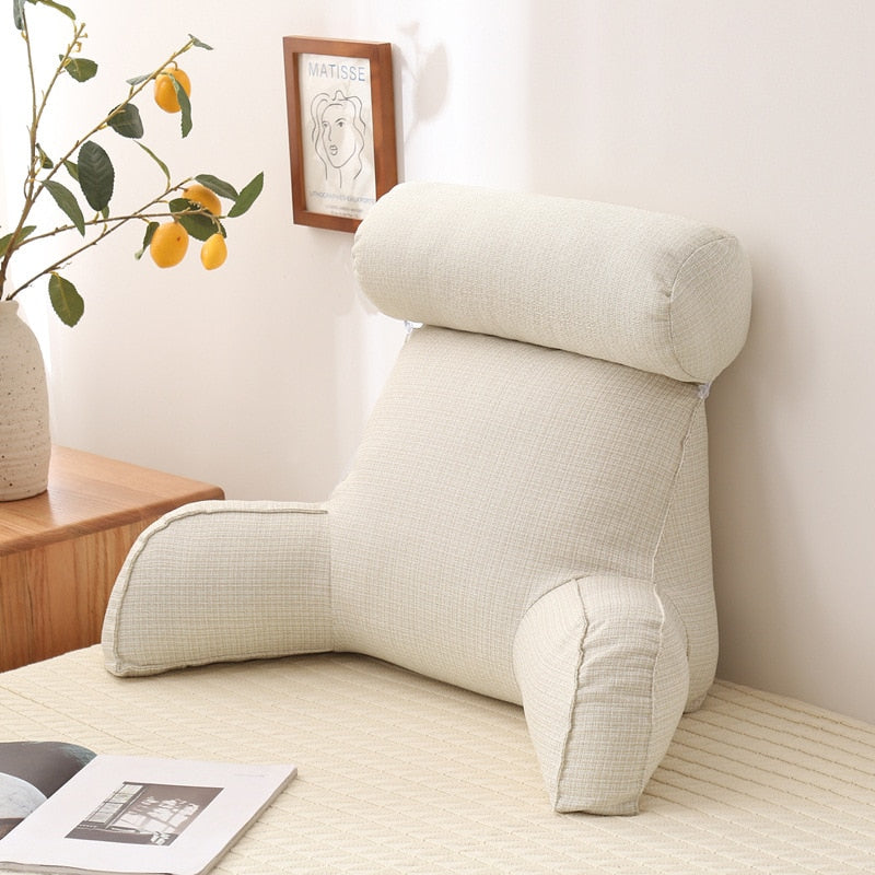 LoochMee Reading Pillows With Storage Bag Back Pillows For Sitting In Bed  Pillows For Back Rest Back Support Bed Chair - ShopStyle