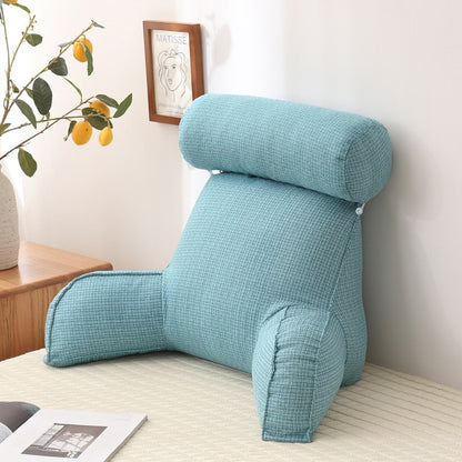 Plush Big Backrest Reading Rest Pillow Lumbar Support Chair
